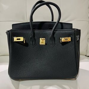 Handbag Crave Black Gold Crossbody 25 cm
